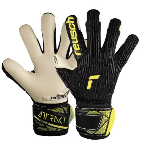 Rękawice Reusch Attrakt Freegel Gold Finger Support Jr 54 72 130 7752