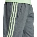 Spodnie adidas Essentials Single Jersey Tapered Open Hem 3-Stripes M IS1367