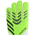 Rękawice bramkarskie adidas Predator Training limonkowe Jr JN5362