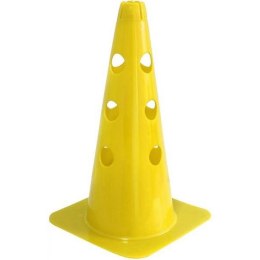 Pachołek z otworami 37,5 cm żółty