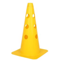 Pachołek z otworami 37,5 cm żółty